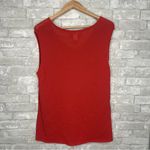 Jones New York Red Sleeveless Sweater Tank Top Size 3X *Used RN54050 Photo 9