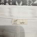 J. Jill White Denim Leggings Skinny Fit Super Stretchy Casual Size 18 Comfort Photo 2