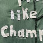 Notre Dame green and white patchwork longsleeve Photo 4