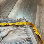 American Eagle Strigid Ripped Super High-Waisted Baggy Wide Leg Ankle Jeans Photo 11