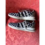 Adidas  Navy Polka Dot Sneakers - Women's Size 7.5 Photo 6