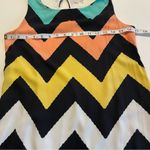 Rachel Kate Sleeveless Dress women’s size small chevron print made in the USA Photo 7