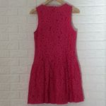 CeCe ‎ magenta lace drop waist sleeveless dress Photo 5