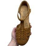 Comfortiva “Persa” Women’s Size 10N Narrow Tan Brown Leather Fisherman Sandals Photo 15