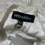 NWT Retrofete Rebecca Sequin Dress in Moonglow White Size XS‎ Photo 4