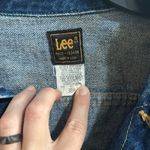 Lee Vintage  Women's 38 Button Front Jean Trucker Jacket Blue Denim Western Coat Photo 1