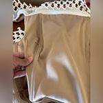 Alberto Makali Albert Makali Cream Off The Shoulder Sheer Lace Dress Size 6 Photo 7