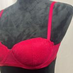 H&M Fuchsia pink lace bra woman’s size 34 A Photo 2