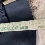 J.Crew Size 2 Wool Blend Black Womens Leather Button Ruffle Equestrian Jacket Photo 6