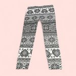 No Boundaries Christmas print seamless leggings  sz xl Photo 1