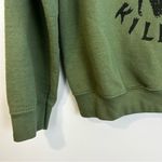 Britney Spears Shaved Head Loneliness Green Crewneck Sweatshirt Size Small Photo 5
