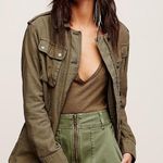 Free People Too Cool Military Mini Skirt Photo 0