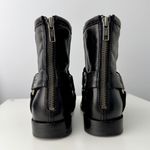 Frye Black Leather Ankle Boots Photo 6