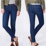 Veronica Beard Brooke 8.5" Skinny Jeans Midnight W Fray Size 26 Photo 1