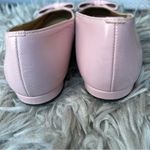 American Vintage Magdesians vintage coquette pink bow leather ballet flats women’s shoe size 10 Photo 7