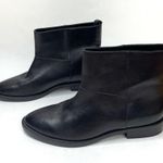 Theory Olivier Theyskens x Black Leather Almond Toe Chelsea Boots EU37 Photo 2