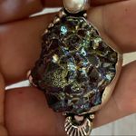 Titanium Druzy pearl Handmade ethnic style Pendant Green Photo 3