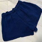 Xirena North Star Blue Starla washed double faced cotton dolphin shorts xs Photo 3