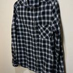 Sanctuary Plaid Snap Button Long Sleeve Shirt Size M Photo 2