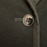 Anne Klein Black Vintage 1970s 100% Wool Women’s Blazer with Peak Lapels Size 4 Photo 8