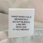 A Peach Floral Crop Top with Puffy Sleeves Size Medium Colorful Crop Top White Photo 7