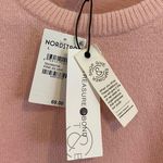 Treasure & Bond  Pink Slit Side Oversized Sweater.  Size Large. NWT Photo 3