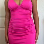 B Darlin  Hot Pink Mini Bodycon Dress Photo 0