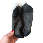 NWT MUK LUKS Slipper Socks Black Sparkle S/M (6 Photo 4
