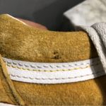 Vans  Size W7.5 M6 Mustard Yellow White Suede Old Skool Sneaker Scotchgard shoes Photo 10