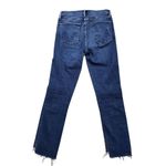Frame Denim Le High Straight Jeans Womens 27 Blue Distressed Raw Hem Photo 7