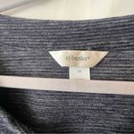 cj banks  grey blue v neck top size 2X Black Photo 2