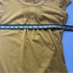 Fossil Mustard Yellow Women's Short Sleeve Tee Photo 5