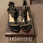 Dana Buchman  Black Wedges Size 7 Photo 1