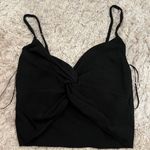 ZARA  Black Twist Tank Top Photo 0