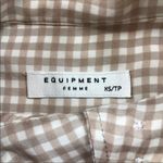 Equipment  Alma Gingham Silk Button Down Photo 5