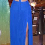 SheIn Royal Blue Cut Out Maxi Dress Photo 0