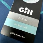 Gill Pro Rash Vest Long Sleeve Rashguard Womens Size 8 Blue Photo 1