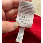 Tommy Hilfiger : Red Colorblock Oversized Logo Hoodie Dress Photo 6