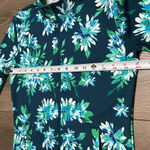 Tommy Bahama  Long Sleeve‎ Thumbhole Full Zip Pocket Golf Jacket Teal Floral XS Photo 11