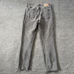 Madewell  Curvy Perfect Vintage Jeans Women's 28 Faded Black Denim Textured Photo 1