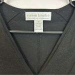 Sutton Studio Black Silk Blend Cardigan Sweater Size Medium Bloomingdales Photo 2