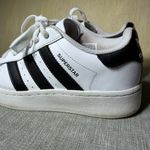 Adidas  Superstar Sneakers White Black Women’s Size 6 Shell Toe Casual Shoes Photo 1