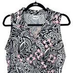 Southwind Apparel Womens Tribal Collared Active Avalon Dress Black White Medium Photo 1