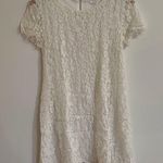 Love Riche  White Lace Mini Dress Photo 6