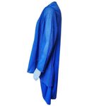 Vintage Roaman's Royal Blue Midi Dress with Glittery Faux Jacket (A4) Blue Size 1X Photo 2