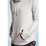 Athleta  Women's Gray Cowl Neck Athletic Wear Pullover Drawstring Hoodie sz M Photo 1