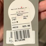 NWT Maevn Pink, Cure, Hope Breast Cancer Awareness Scrub Shirt Size M Photo 4