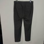 Talbots Chatham Button-Hem Ankle Pants Sharkskin Gray Size 12 Photo 6
