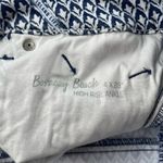 Tommy Bahama  Boracay Beach High Rise Ankle Womens Pants Sz 4 Blue White Model Photo 8