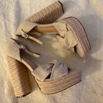 Rachel Zoe Knotted Platform Sandal in Natural
Color:Natural Photo 5